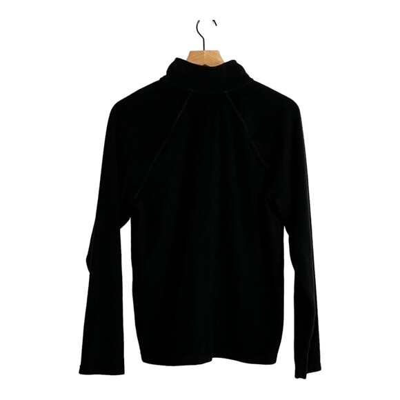 Cabela's Pullover Fleece Heavyweight Quarter Zi Thermal Jacket Black Size Medium - Picture 4 of 8